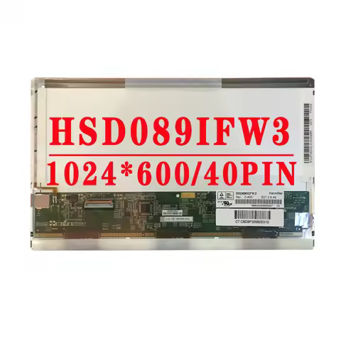 HSD089IFW3 8.9 inch 1024x600 lcd screen For Acer Aspire one A150 ZG5 KAV10 laptop display matrix scr