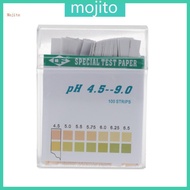 Mojito 100 Strip 4 5-9 PH Alkaline Acid Indicator Paper Water Saliva Litmus Testing Kit
