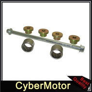 M10 x 200mm Step Bushing Swing Arm Axle Bush Bearing Set Swingarm Para sa 110cc Apollo DB-X4 DB-X5 2
