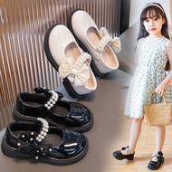 Docmart Girls' Shoes with Luxury Pearl Ribbon Docmart Children's Shoes with Cute Ribbon Model Import