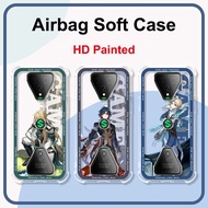 For Black Shark 4 Pro Phone Case Black Shark 5RS Transparent TPU Silicone Soft Cover Black Shark 3 P