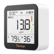 Temtop M10+ 6-in-1 CO2, PM2.5, VOC Detection, Air Quality Monitor, Measure Home Air Quality, with Ap