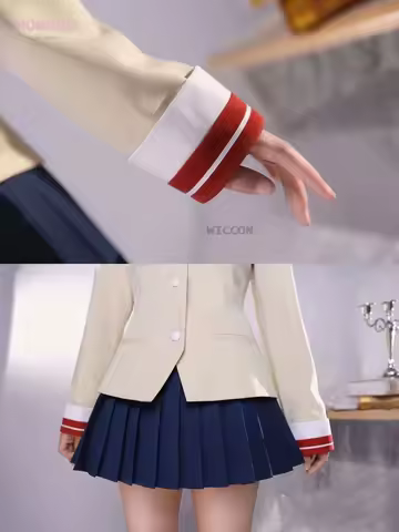Nagisa Furukawa Cosplay Anime CLANNAD Costume Fujibayashi Kyou School Uniforms Dress Skirt Suit Game