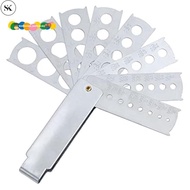 SK Gem Measuring Tool Jewelry Tool Jewelry Equipment Accessory  Gem Gauge Stone Measuring Tool for G