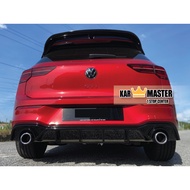 Volkswagen Golf MK8 GTI Rear Diffuser Black
