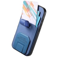 Woven Fabric Tape Phone Cover Case with Card Slot and Kickstand for Redmi Turbo4 13C 14C 15 15C K90 