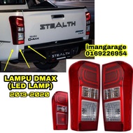 (New LED Lamp Model) Isuzu Dmax Taillamp /DMAX Lampu Belakang 2013-2020