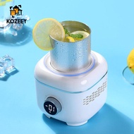 KOZEEY Desktop Cup Cooler Warmer Portable Quick Cooling Cup for