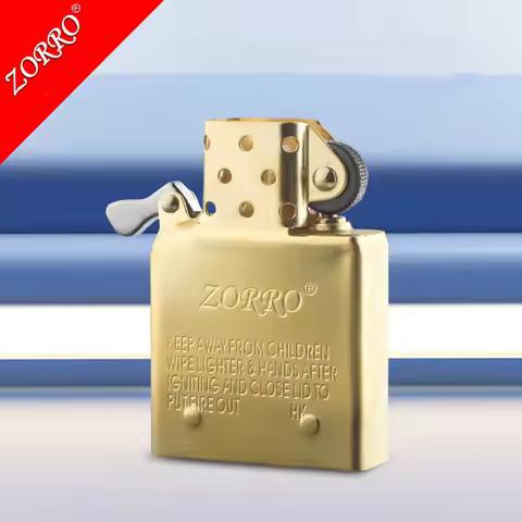 Zorro Original Butane Gas Insert Movement Accessories Replace Inner Liner Windproof Single Double Je
