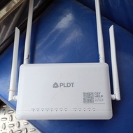 ZTE GPON ONT ZXHN F6600P USED WITH ADAPTOR WIFI 6