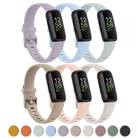 Silicone TPU Watchband For Fitbit inspire 3 Strap Adjustable Wristband For Fitbit inspire 3 Band Spo