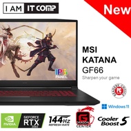 MSI Katana GF66 11UE-855MY 15.6" FHD 144Hz Gaming Laptop (i7-11800H+HM570/16GB/512GB SSD/RTX3060 6GB GDDR6/W11) Katana GF66 11UE-855MY