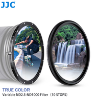 JJC True Color ND ND2-1000ตัวกรองตัวแปร (1-10หยุด)ไม่มีเปลี่ยนสีไม่มี X Crossไม่มี Vignetting 28เคลื