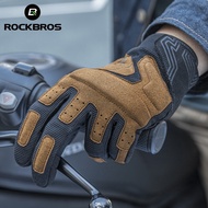 ROCKBROS Spring Summer Motorcycle Gloves Bicycle Gloves Breathable Shockproof Gloves Outdoor Motorcycle Touch Screen Gloves Part