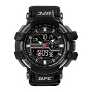 Timex TW5M51800 UFC Combat นาฬิกาข้อมือผู้ชาย สายเรซิ่น สีดำ