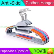 SG 20pcslot Anti Skid Clothes Organizer Holder  Dress hanger  Slim hanger  space saver