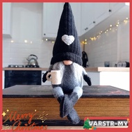 【Xmas Party Vibe】2x Coffee gnome decorations, coffee gnome plush dolls, Christmas holiday decor.