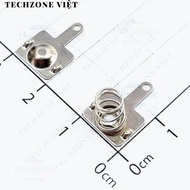 XO [30 Pieces]- AA Battery Pin Contact Spring Solder PCB V6 10x8mm TechZone Viet