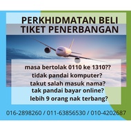 Perkhidmatan Beli Tiket Penerbangan / Air Ticket Booking Service