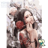 Be BJ1 figure and Character 40x50cm diy oil painting paint by number classic beauty animation e256 P