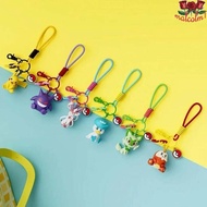 MALCOLM1 Gengar Pendant, Fuecoco Sprigatito Pikachu Figures Keychain, Cartoon 6 Styles Kawaii Anime 