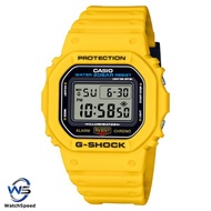 Casio G-Shock Limited Edition DWE-5600 DWE5600R-9D DWE-5600R-9D DWE-5600R-9 Yellow Resin Band Watch