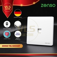 ZENSO TEL SOCKET 【WHITE COLOUR】