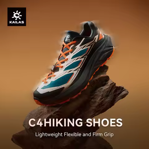 KAILAS C4 Vibram Hiking Mountain Shoes For Men Comfortable Breathable Waterproof Sneakers Lightweigh