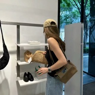 New Style 2424 Kelly Bag Handbag Genuine Leather Bag Female Bag Diagonal Bag Shoulder Bag High-End F