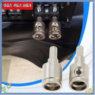 AKIYAMAMIO Car Audio Connector, Pure Copper Gold Silver Car Speaker Wire Terminal, 0GA 4GA 8GA Wire 