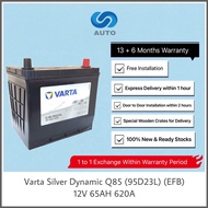 Varta Q85 (95D23L) (EFB) Silver Dynamic Car Battery [UP TO 13 MONTHS WARRANTY!!!] (MADE IN KOREA)[Fr