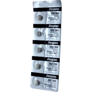 Energizer 392/384 Multi-Drain Battery SR41 Replaces LR41, 5 Pack Energizer 392/384 Multi-Drain Batte