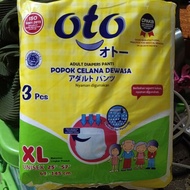 Oto adult diaper pants XL contents 3