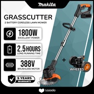 2024 Makita Electric Grass Cutter Lawn Mower Rechargeable Lithium Battery Cordless Grass Trimmer