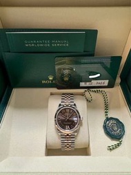 全新現貨Rolex Datejust 31 玫瑰金鋼腕錶