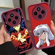 Wine Red Case for Xiaomi Redmi 14C Note 9 POCO C75 M2 Z-25 InuYasha
