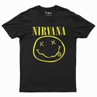 9inafternoon Nirvana Logo Smile 1991 T-Shirt