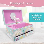 Music Box Music Box Unicorn Toy Music Box Children's Jewelry Ballet Girl