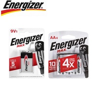 Energizer Max Battery Alkalin AA4 / 9V1 (Original Imported)