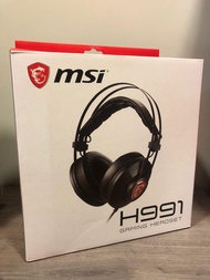 全新MSI電競耳機H991