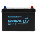 Global 3SMF 105D31L (105AMPS) Maintenance Free Automotive Battery + FREE DHC APM-1 Voltmeter