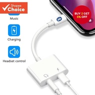 Headphone Adaptador for IPhone 14 13 12 11 X 8 7 Plus Aux Audio Splitter for Lighting To 3.5mm Adapt