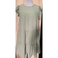 Sage Green Babydoll Dress