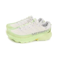 MERRELL AGILITY PEAK 5輕量戶外越野慢跑運動鞋 男鞋-白綠色