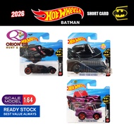 Hot Wheels 2026 Batman Armored Batmobile/ The Dark Knight Batmobile/ Classic TV Series Batmobile