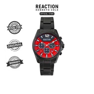 Kenneth Cole Reaction Mens Black Metal Strap Analog Watch Rk50810004 B54