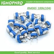 20PCS Trimmer Potentiometer RM065 RM-065 100K ohm 104 DIP Trimmer Resistors Variable adjustable Resi