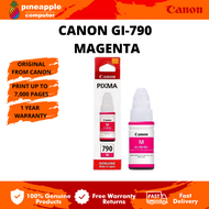 Canon GI-790 Black/ Cyan/ Magenta/ Yellow Bottle Ink Original Ink Bottle FOR PRINTER G1000/G2000/G30