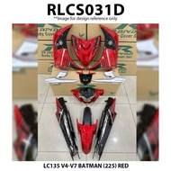 Cover Set Rapido LC135 V4 V5 V6 V7 Yamaha Batman (225) Red Black Purple LC4S Accessories Motor LC5S 
