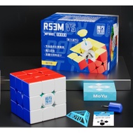 MoYu RS3M V5 3x3 Magnetic Cube 2023 Speed Magic Cube Moyu RS3M V 5 3x3x3 Stickerless MFJS Puzzle Spe